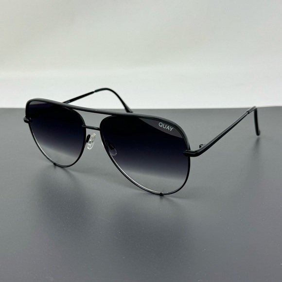 Quay Australia high key  gradient aviator sunglasses - Picture 4 of 13